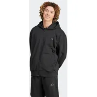 Adidas All Szn Fleece Reißverschlusspullover Black XL
