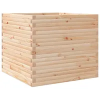 VidaXL Pflanzkübel 80x80x68,5 cm Massivholz Kiefer