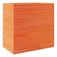 VidaXL Pflanzkübel Wachsbraun 70x40x68,5 cm Massivholz Kiefer
