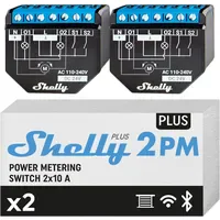 Shelly Plus 2PM | Wlan 2 Kanäle Smart Relais