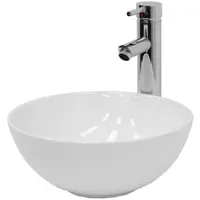 Luxebath Aufsatzwaschbecken Rund 32 x 13,5 cm