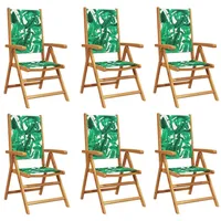 VidaXL Gartenstuhl Verstellbar 6 St. 6 x 6 x