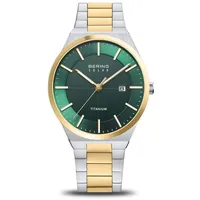 BERING 14439-718 Herrenuhr Titanium Solar 39mm 10ATM