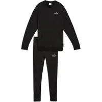 Puma Relaxed French Terry Jogginganzug Damen 01 black M