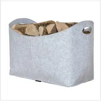 Rubberneck Kaminholztasche XL aus Filz für Holz, Zeitungen, Kaminholz