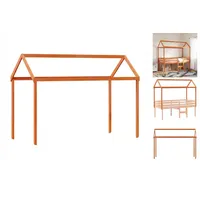 VidaXL Dach für Kinderbett Wachsbraun 207x95,5x159cm Massivholz Kiefer