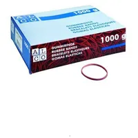 Alco Gummibänder 761 Länge 130mm, rot