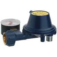 GOK Gasregler EN61 0,8kg/h 30mbar KLF x G1/4LH-KN-90G PRV