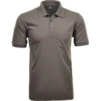 RAGMAN Herren Poloshirt - Oberteil, Softknit-Polo, Baumwollmischung, Brusttasche, Knopfleiste,