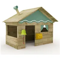 Wickey Spielhaus Hostel - Kinderspielhaus aus Holz, Gartenhaus für