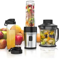 Arendo Standmixer 700 W, Edelstahl Mixer & Zerkleinerer 1,2L