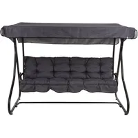 Patio Hollywoodschaukel 3 Sitzer mit Liegefunktion Milano bis 300kg