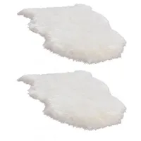 Home4You Schaffell 2er Set, 90 x 55 cm -