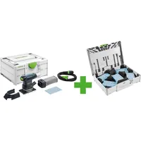 Festool Rutscher RTS 400 REQ-Plus + Schleifmittel Systainer3 Granat