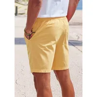 John Devin Shorts »Bermuda«, kurze Hose aus elastischer, gewebter