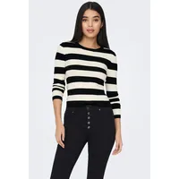 Jdy Jdyplum L/S O-NECK Stripe Pull. KNT Noos Strickpullover,