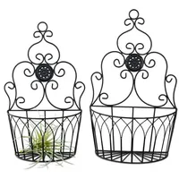 Formano Wandkörbe 2er-Set aus Metall