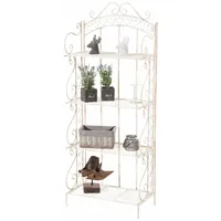 CLP Standregal ANTJE aus Eisen antik-creme