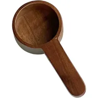 Layba Holz Kaffeedosierlöffel Set, Kaffeemesslöffel, Aus Walnussholz 20ml) /