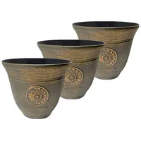 Hti-Living Blumentopf Nessa Sonne 3er-Set