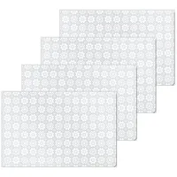 Neuetischkultur Platzmatte 4 er Set Flower