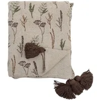 Bloomingville PYLE Decke 130 x 160 cm mit Fransen