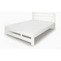 Home collective Holzbett 90x200 cm mit Lattenrost Modern Bett