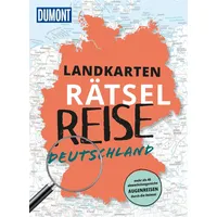 DuMont Reiseverlag Landkarten-Rätselreise Deutschland: Mehr als 40 abwechslungsreiche Augenreisen