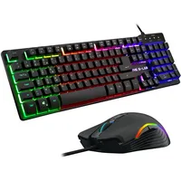 THE G-LAB KRYPTON – Kabelgebundene Gaming-Tastatur und Maus RGB