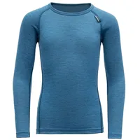 Devold of Norway Breeze Merino Langarm-t-shirt - Blue Melange