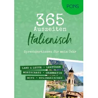 Pons langenscheidt gmbh PONS 365 Auszeiten Italienisch: Sprachportionen für
