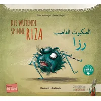 Hueber Die wütende Spinne Riza (Deutsch-Arabisch)