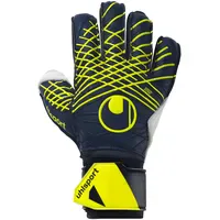 Uhlsport Prediction Soft Flex Frame Torwarthandschuhe mit Fingerschutz marine/weiß/fluo