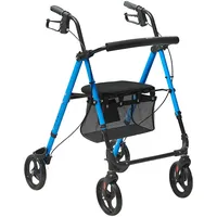 Vevor Rollator für Senioren, leichter, faltbare Laufhilfe aus Aluminium