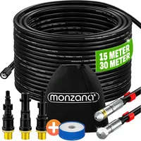 Monzana MONZANA® Rohrreinigungsschlauch Premium Set 30m