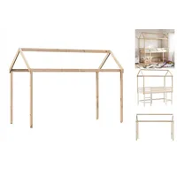 VidaXL Dach für Kinderbett 217x95,5x159 cm Massivholz Kiefer