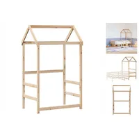 VidaXL Dach für Kinderbett 108x70x176,5 cm Massivholz Kiefer