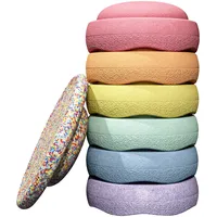 Stapelstein Rainbow Set pastel