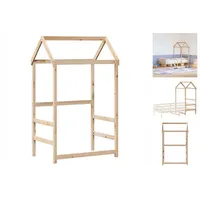 VidaXL Dach für Kinderbett 98x70x176,5 cm Massivholz Kiefer