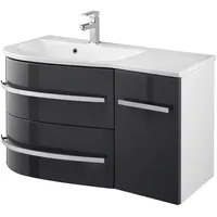WELLTIME »OSLO«, Breite 90cm, geschwungene Form, Ablage rechts