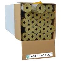 Scorprotect Scorprotect® voller Karton Alukaschierte Rohrschale Rohrisolierung Steinwolle mit