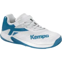 Kempa Wing 2.0 Handballschuhe Kinder weiß/deep blau 33