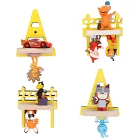 BOARTI Kinderregal Baustelle gelb