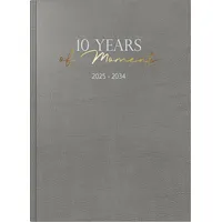 Rido/idé 10-Jahres-Kalender Premium 2025-2034 „10 Years of Moments“ |