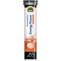 Sunlife SUNLIFE® EnergyPower Drink 20 Brausetabletten Konzentration + Koffein