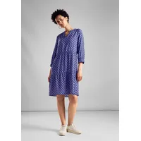 STREET ONE Damen A144100 Tunika Kleid Mit Print, Deep