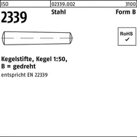 Hörger & Geßler ISO 2339 Kegelstifte 9S20K B 12