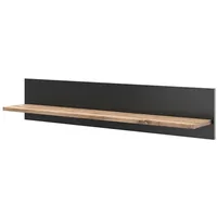Vicco Wandregal Amber Eiche Wotan, 100 x 20 cm