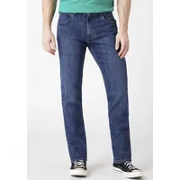 Wrangler Authentic Straight Jeans, Dark Stone, 32W / 34L