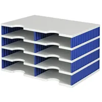 Styro Papier- und Dokumentenablage styrodoc duo Grundeinheit 8 Fächer